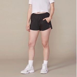 Girlfriend Collective Black Gazelle Shorts